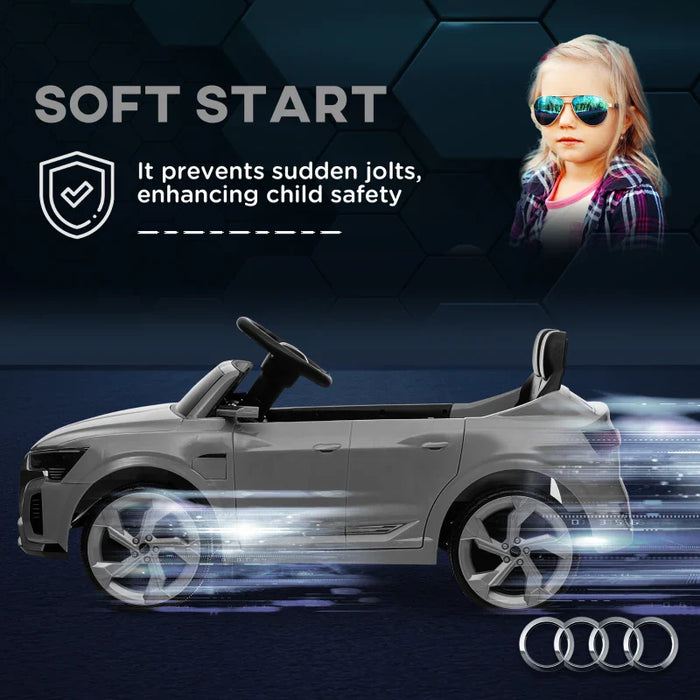 Kids Audi Q8 E - Tron Ride On Car 12 Volt Remote Control 1 - Seat Sportback