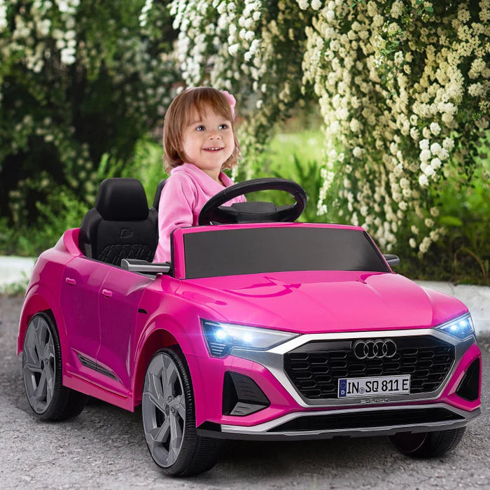 Kids Audi Q8 E - Tron Ride On Car 12 Volt Remote Control 1 - Seat Sportback