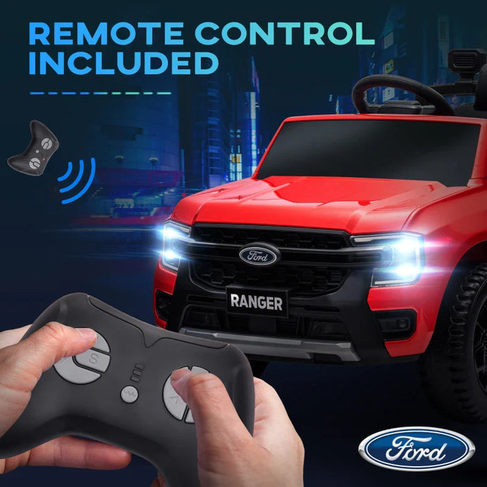 12V Ford Ranger Kids 1 Seat Ride-On Car Remote control