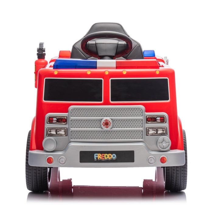 12V Firetruck 1 Seater Freddo Ride On Car