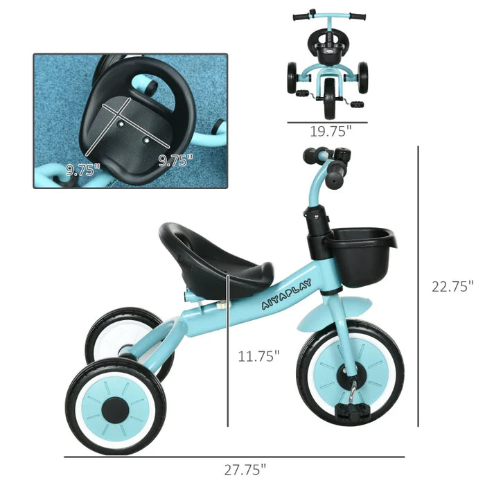 Kids Tricycle Toddler Bike with Adjustable Seat