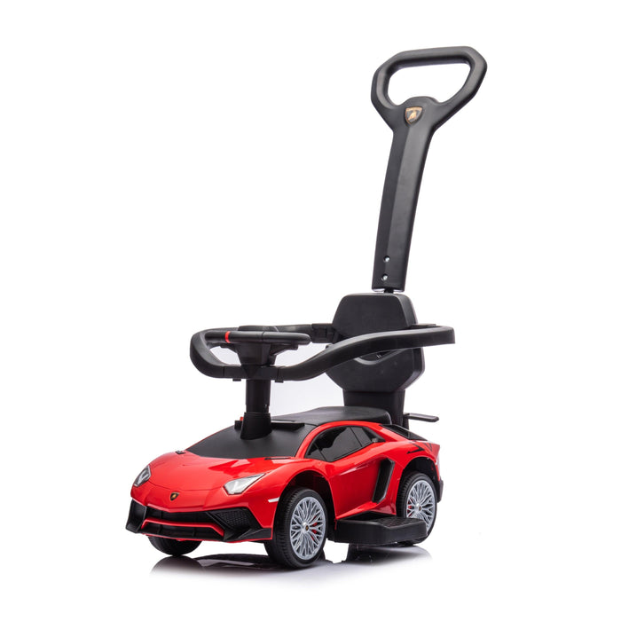 Lamborghini 3-in-1 Kids Push Ride on Toy Car