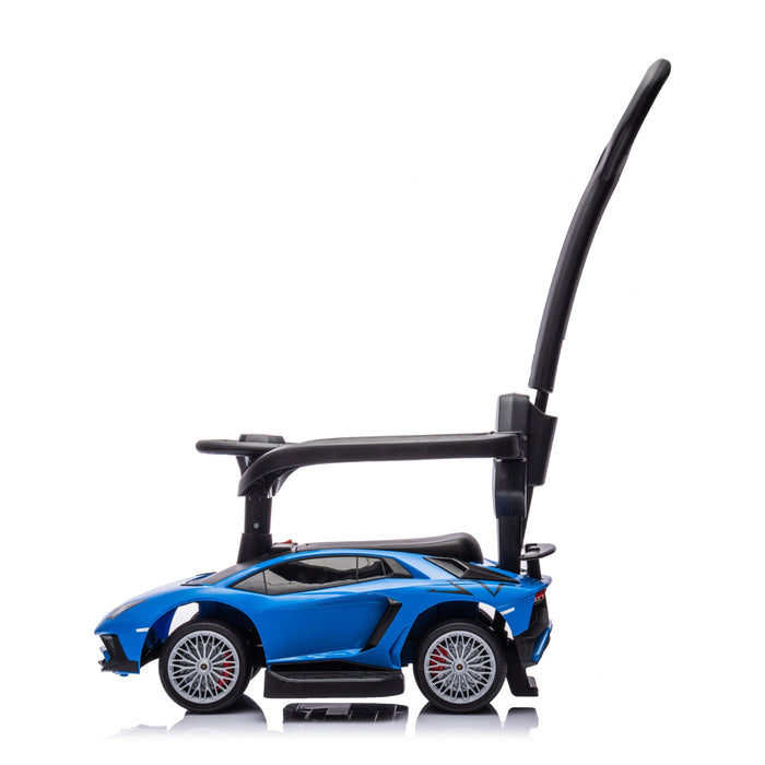 Lamborghini 3-in-1 Kids Push Ride on Toy Car