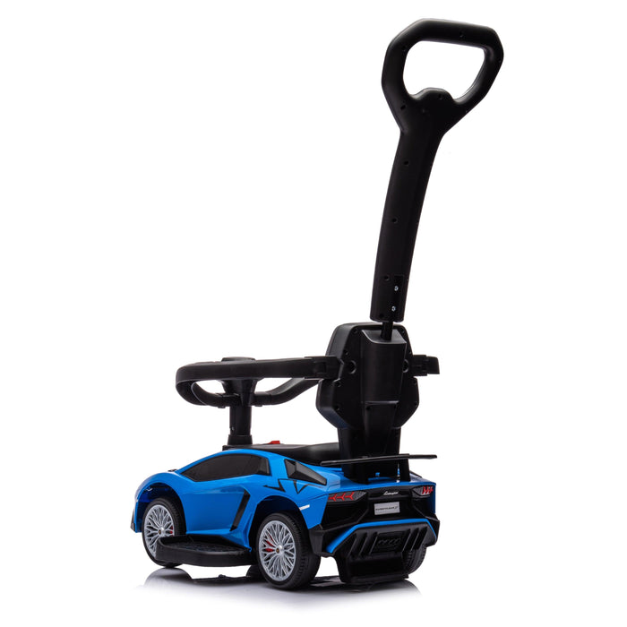 Lamborghini 3-in-1 Kids Push Ride on Toy Car