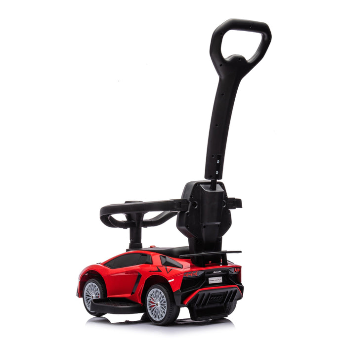 Lamborghini 3-in-1 Kids Push Ride on Toy Car