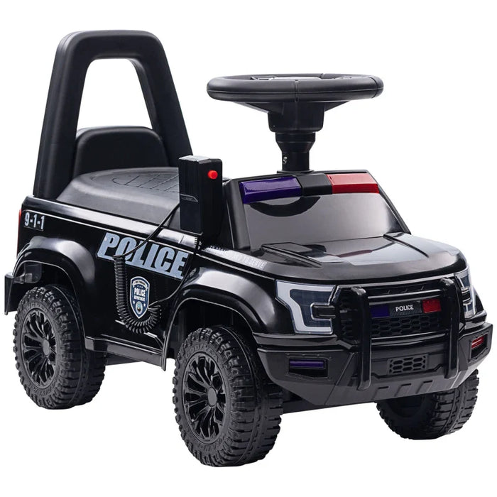 Kids Police Push Ride On Car Foot-to-Floor Sliding Truck