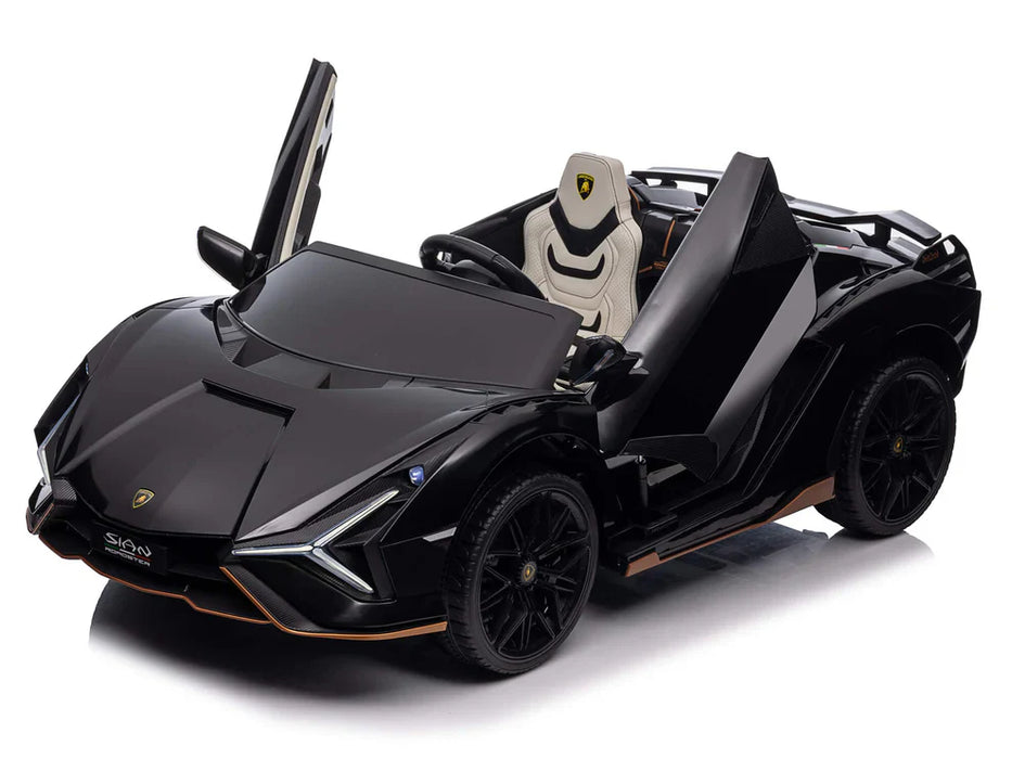 24Volt Lamborghini Sian 2 Seats  Remote Control Ride On Car For Kids