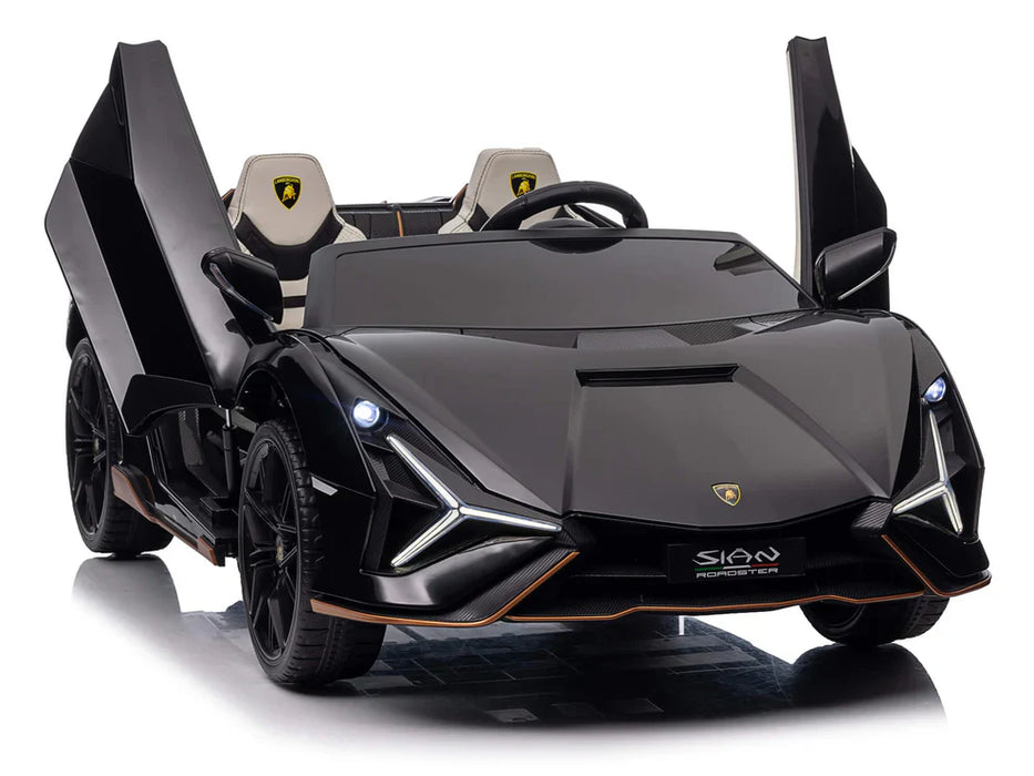 24Volt Lamborghini Sian 2 Seats  Remote Control Ride On Car For Kids