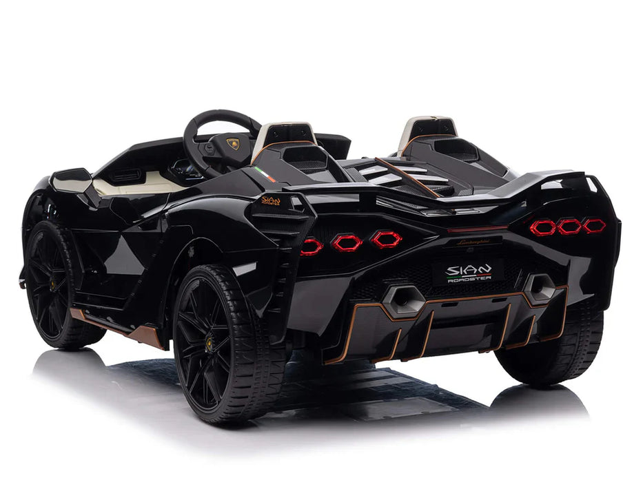 24Volt Lamborghini Sian 2 Seats  Remote Control Ride On Car For Kids