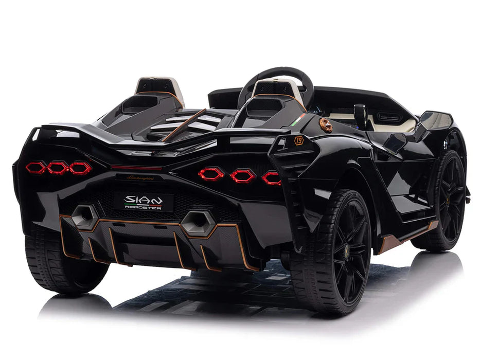 24Volt Lamborghini Sian 2 Seats  Remote Control Ride On Car For Kids