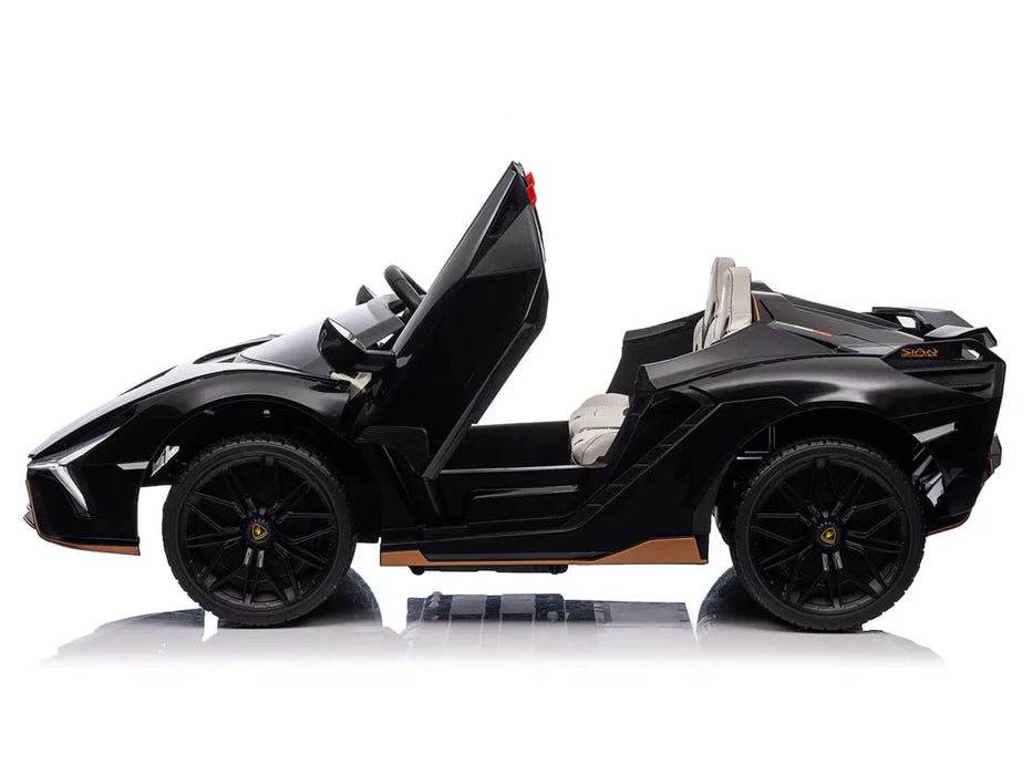 24Volt Lamborghini Sian 2 Seats  Remote Control Ride On Car For Kids