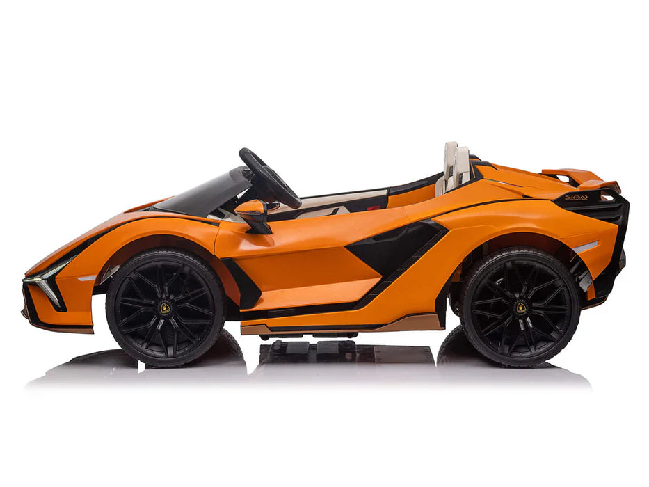 Lamborghini Sian 24V Ride-On Car for Kids Licensed Two-Seater Complete Edition