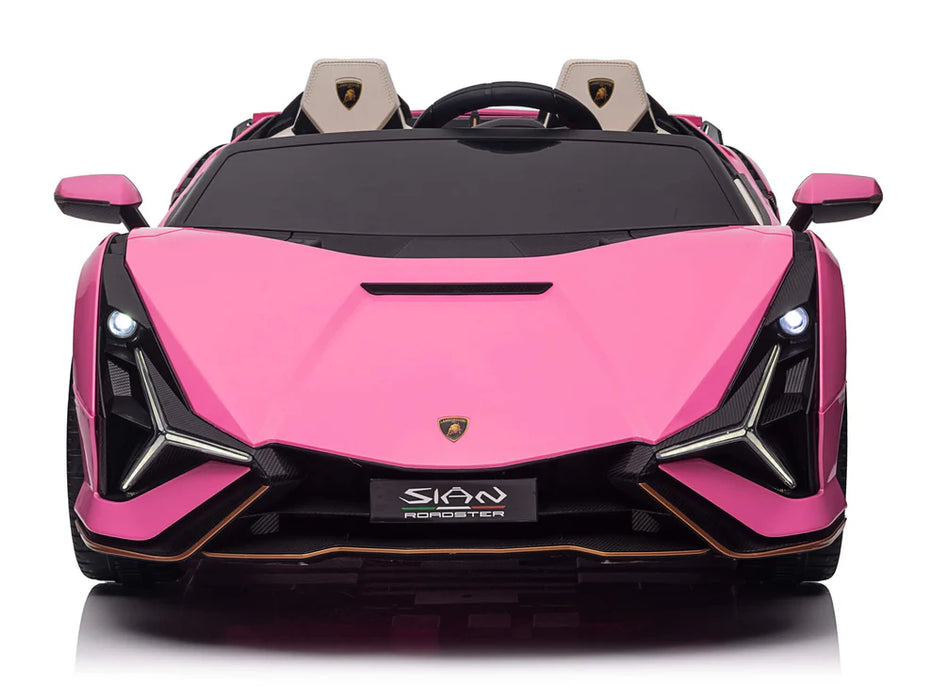 Kids 24V Lamborghini Sian Kids Ride On Car 2 Seats Remote Control