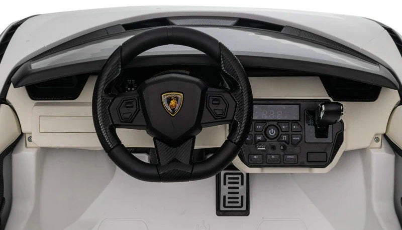24V 4×4 Lamborghini Sian Licensed Luxury Two-Seater EVA Rubber Wheels Remote Control Complete Edition
