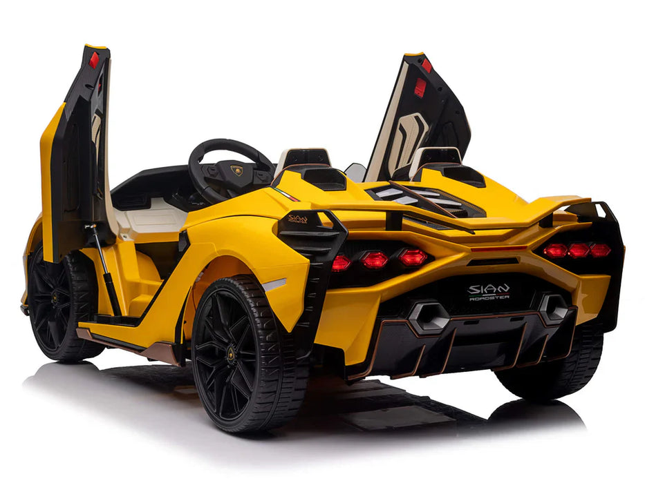 Kids 24V Lamborghini Sian Kids Car 2 Seats Remote Control