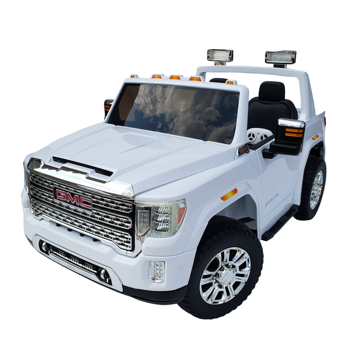 Powered Kids GMC HL 368 Truck 2 Seats Remote Control Ride On Car