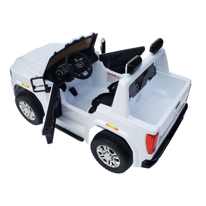 24V GMC Denali 2 Seater Kids Ride On Car Remote Control EVA Rubber Wheels