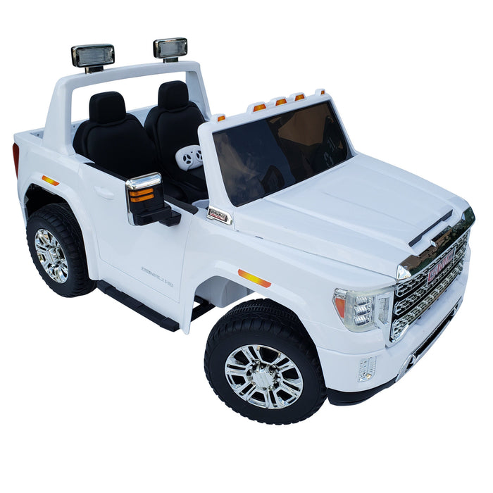 Powered Kids GMC HL 368 Truck 2 Seats Remote Control Ride On Car