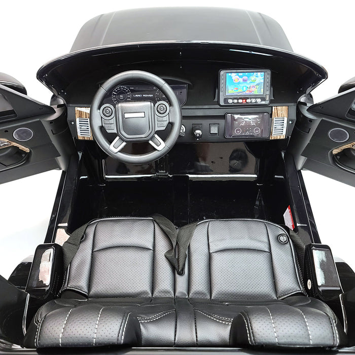 24V Kids Range Rover Land Rover 2 Leather Seats EVA Wheels Remote Control
