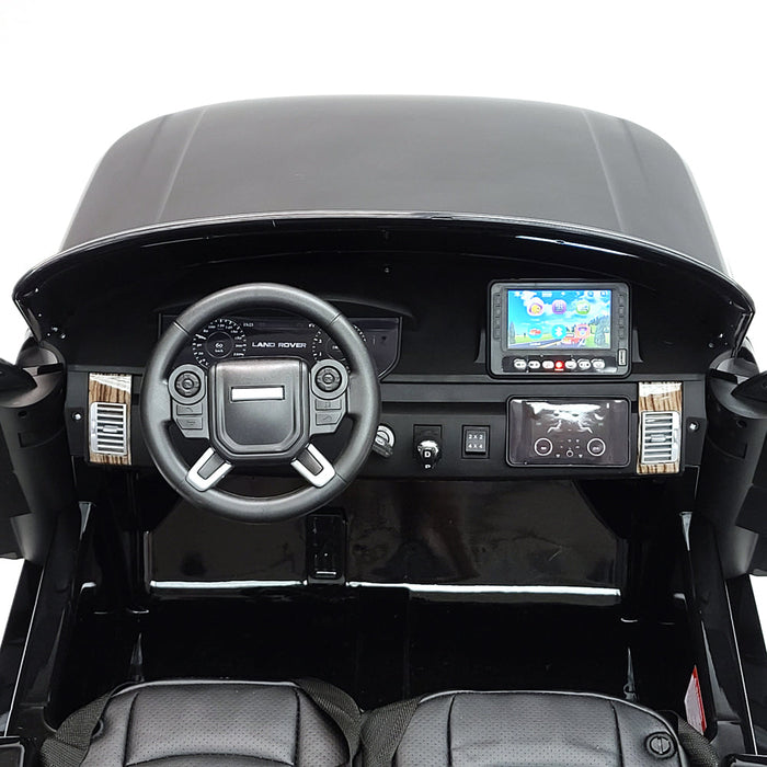 24V Kids Range Rover Land Rover 2 Leather Seats EVA Wheels Remote Control
