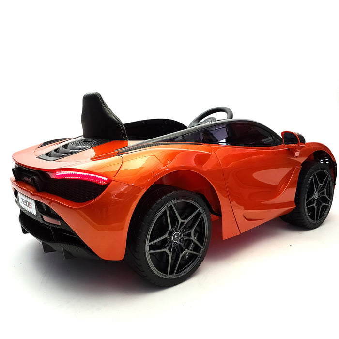 12 Volt Powered Kids McLaren 720S Electric Ride On Remote Control 1 Seat Model