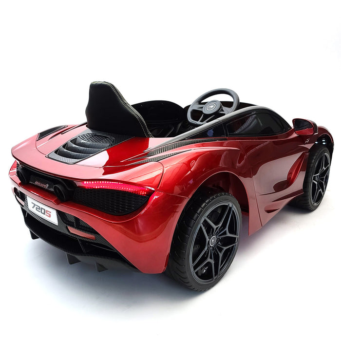 Ride On McLaren 720s 12 Volt Kids Ride On Car EVA Rubber Wheels 1 Seat Riding Toy