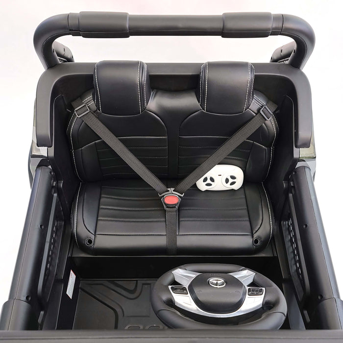 24 Volt Kids Mercedes Unimog Powered UTV Ride On Car 2 Seats R/C EVA Wheels