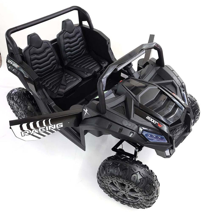Powered 4x4 24 Volt Kids Buggy Electric Ride On Car 2 wide Seats EVA Rubber Wheels