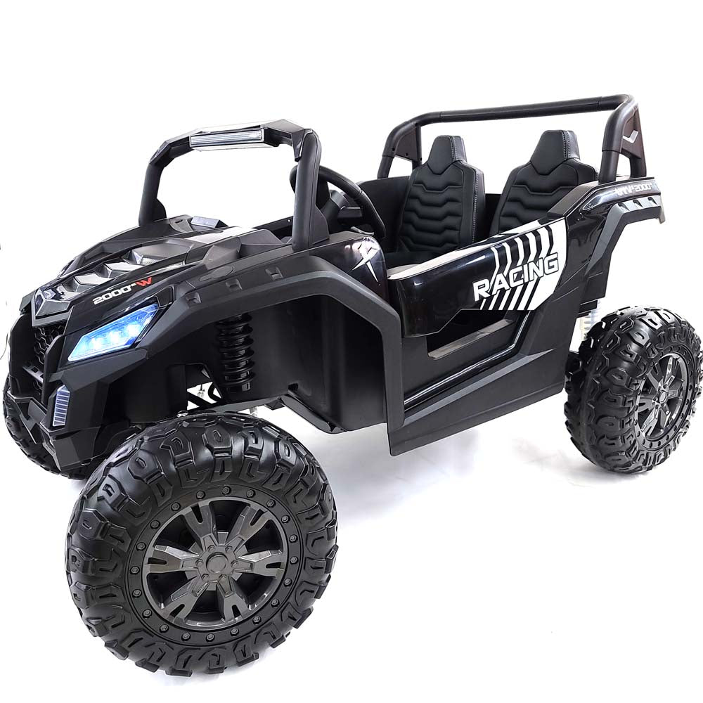 Powered 4x4 24 Volt Kids Buggy Electric Ride On Car 2 wide Seats EVA Rubber Wheels — Mini Moto Toys