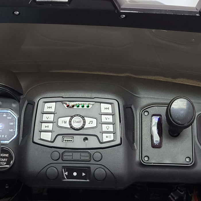 Kids 24V GMC Ride On Truck 2 Seats EVA Rubber Wheels Remote Control