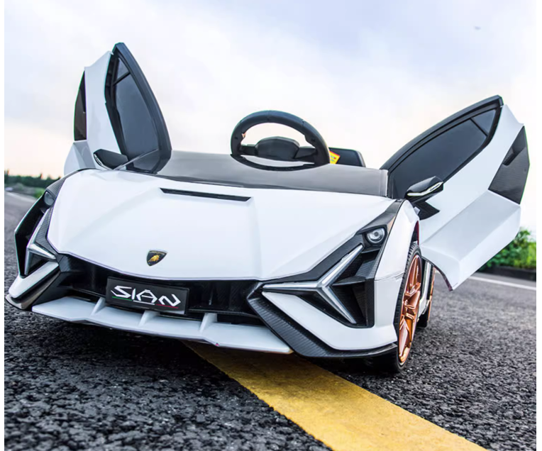 12 Volt Lamborghini Sian 1 Seat Ride On Car Remote Control For Kids up to 3 Years old