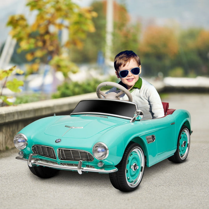 12V Retro BMW 507 Licensed Kids Car 1 Seat Remote Control for Kids  2 TO 4 Years Old