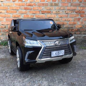 12v 4x4 Ride On Lexus LX 570 Licensed Electric Car 2 Leather seats 2.4 G Remote Control EVA Rubber Wheels