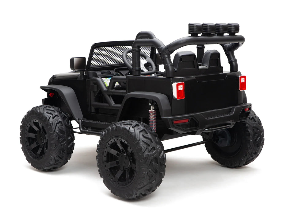 24 Volt UTV Ride On Car 1 Leather Seat 2 Motors Remote Control for kids 2 to 5 years old