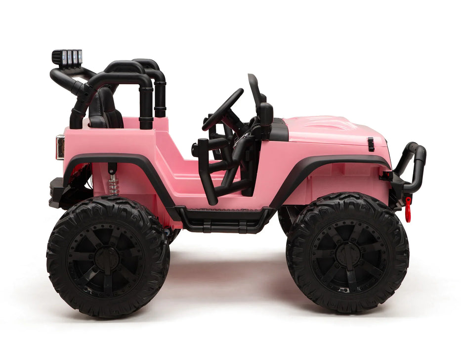 Pink battery jeep shop