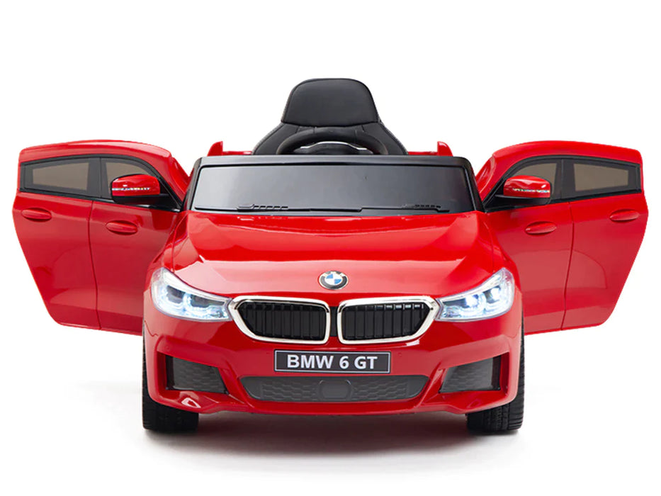 12 Volt BMW 6 Series GT Kids Electric Powered Ride On Car Remote Contr Mini Moto Toys