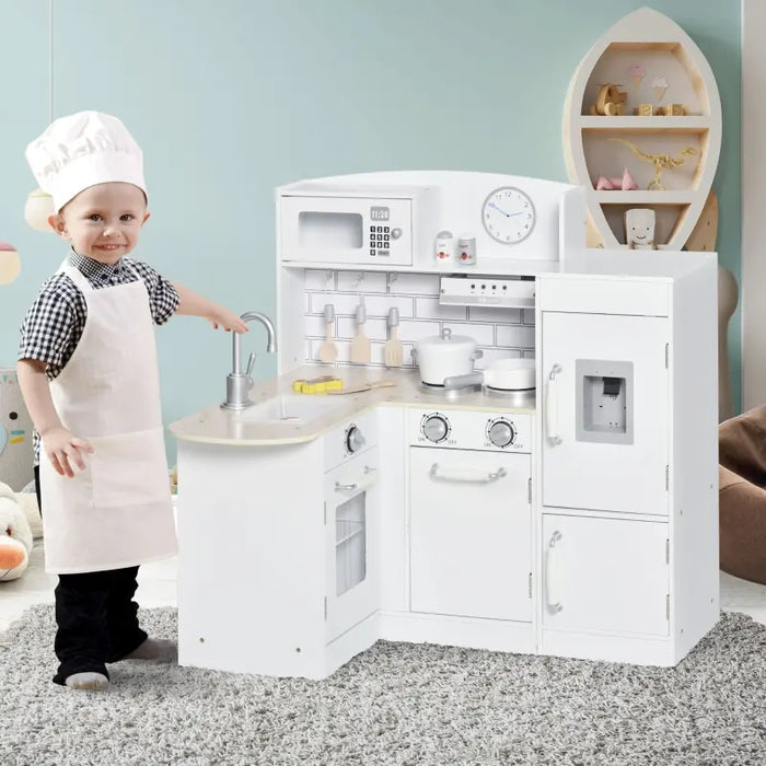 Kids toy cooking set shop