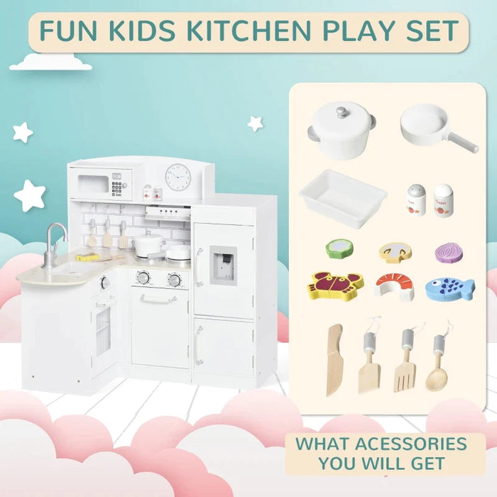 Kids Play Kitchen Set Cooking Toy Set