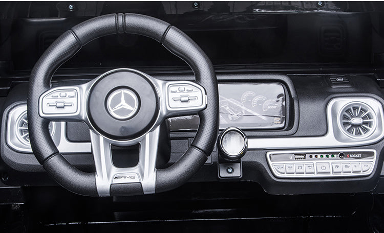 Powered 24 Volt Kids Mercedes AMG63 2 leather seats EVA Wheels 2.4G Remote Control