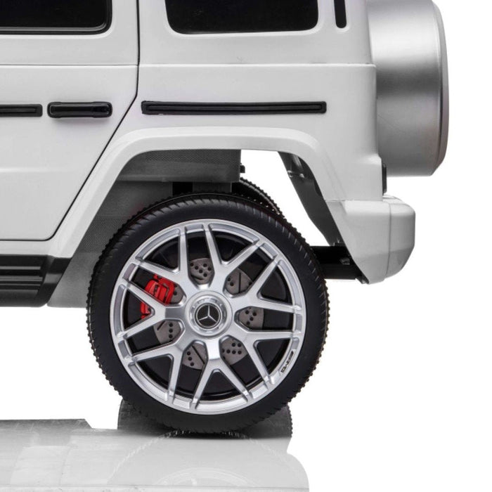 Kids 24V 4X4 Mercedes Benz G Series 2 Seater Ride-on Truck Eva Wheels Light-up Logo