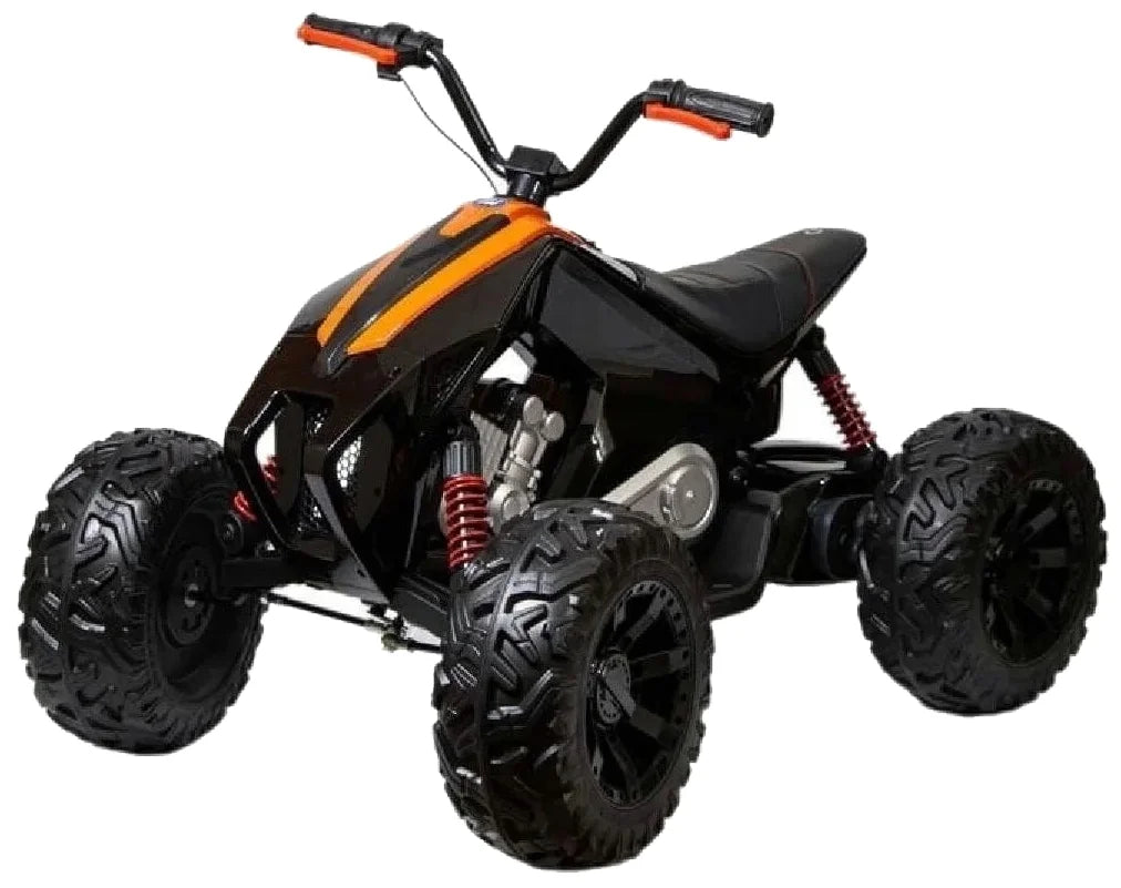 Kids ATV 24V Sport Utility Edition Rideon Rubber Wheels & Leather Sea — Mini Moto Toys
