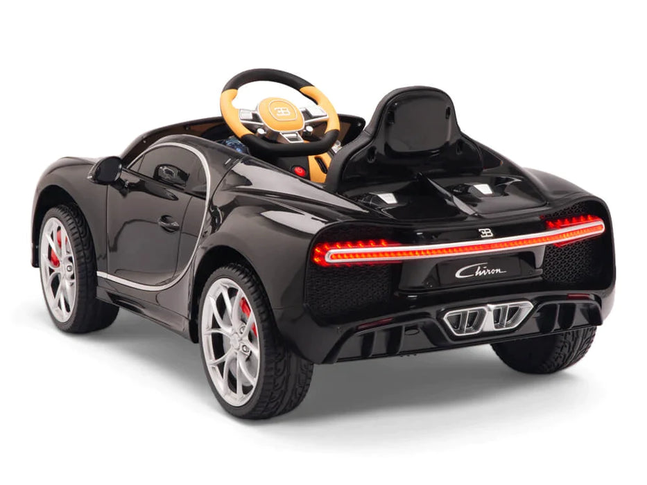12 Volt Bugatti Ride On Car 1 Leather Seat Remote Control For Kids