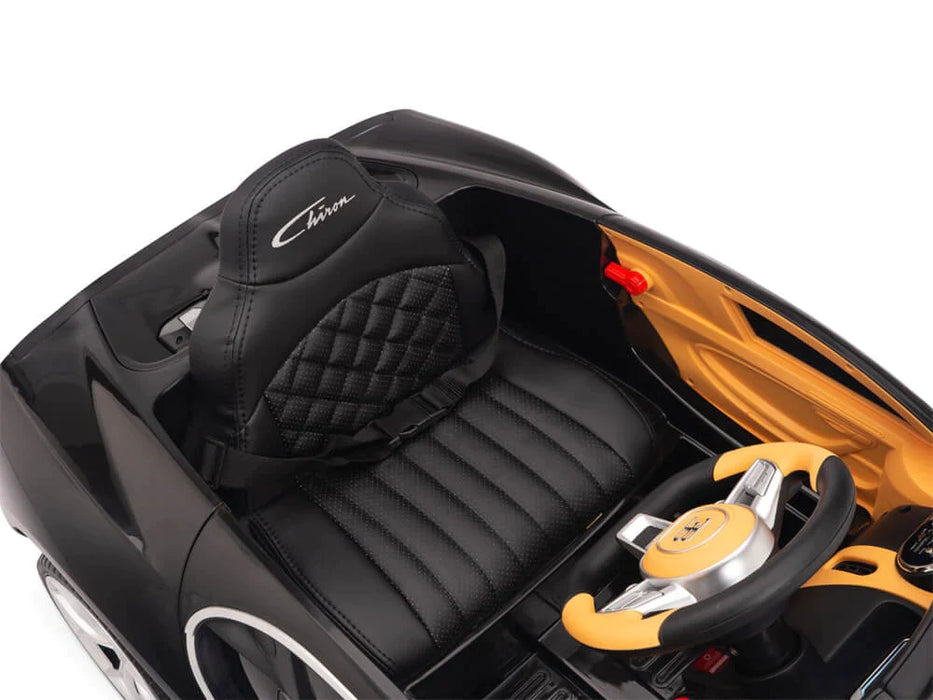 12 Volt Bugatti Ride On Car 1 Leather Seat Remote Control For Kids up tp 4 Years Old.