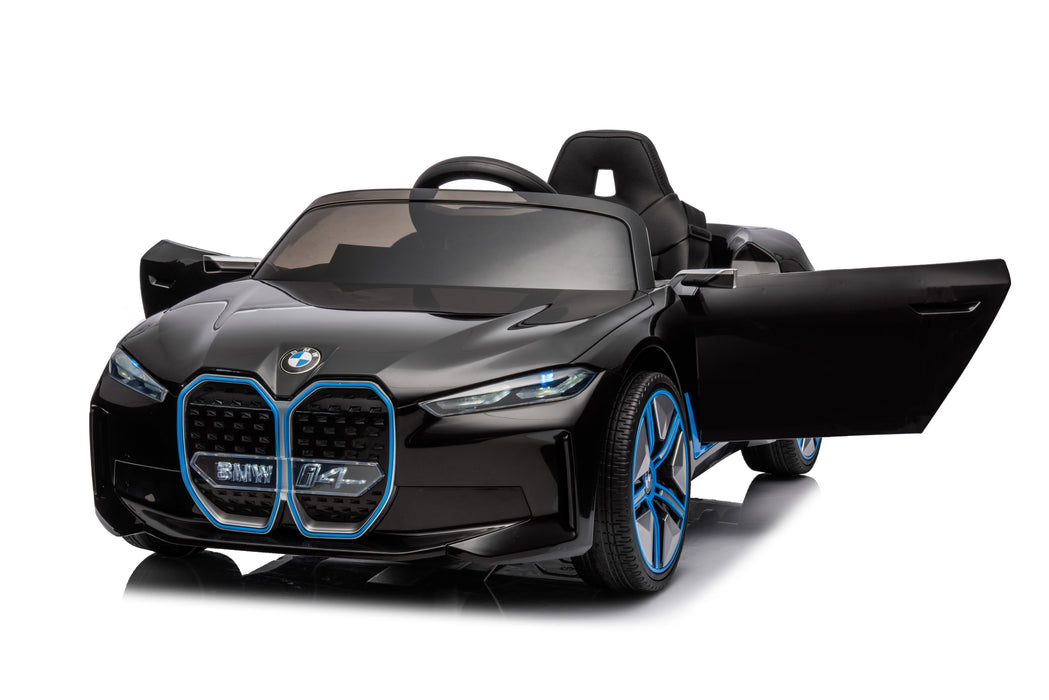 BMW i4 Kids Electric Ride On Car 12 Volt 1 Seat Remote Control EVA Wheels