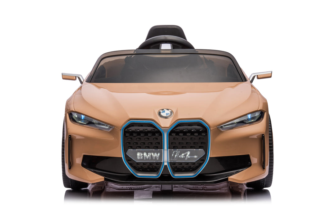 Kids BMW i4 Ride On Car 12 Volt 4 Motors 1 Seat EVA Wheels Remote Control