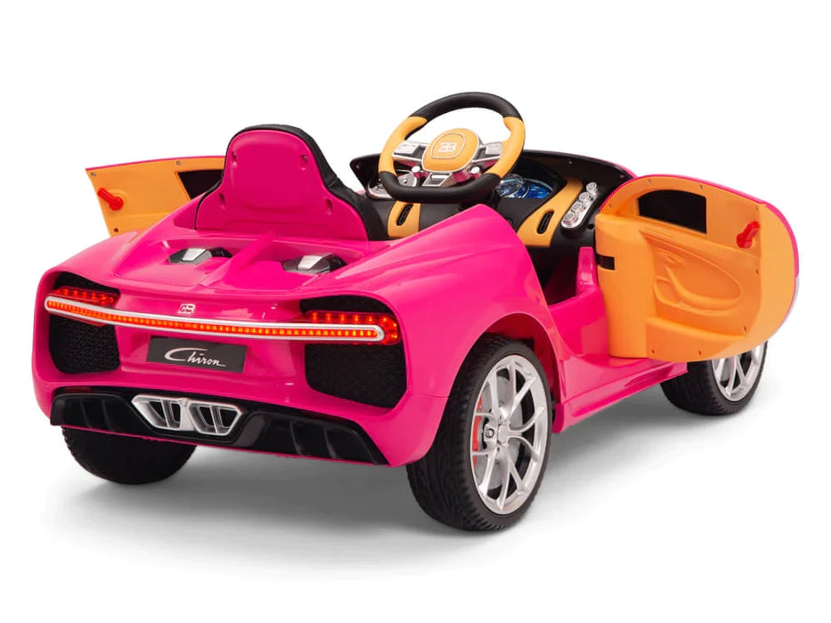 12 volts Bugatti Chiron Kids Battery Operated Ride On Car Remote Contr Mini Moto Toys