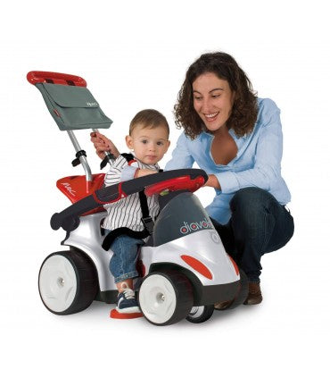 Push-Car Rocker Foot-To-Foot Convertible Ride-On For Toddlers  INJUSA Evolutionary 9-In-1