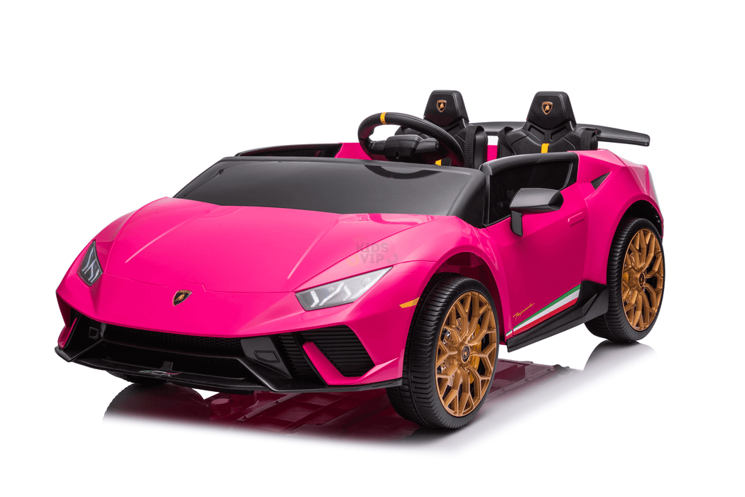 24V Kids 4x4 Lamborghini Huracan 2 Seats Remote Control Kids Ride On Car