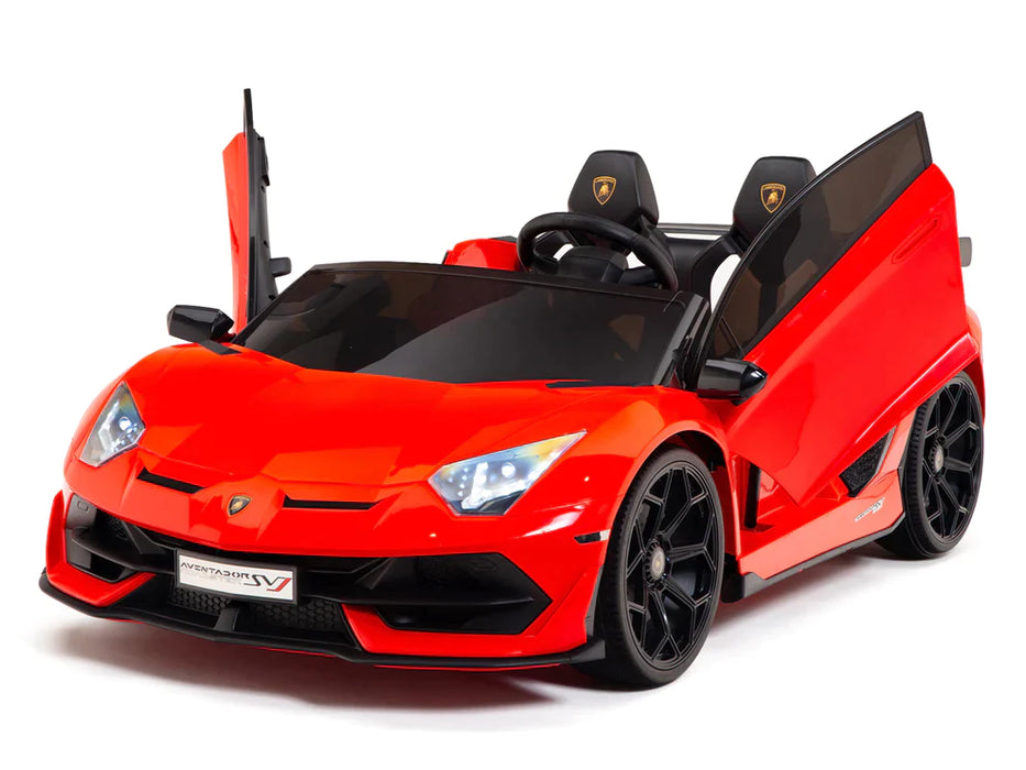 Red lamborghini discount power wheels