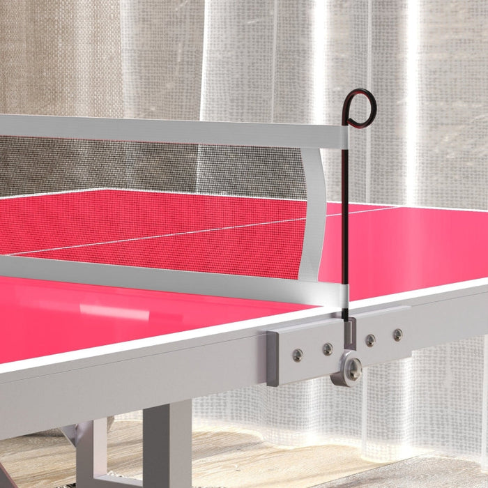 Kids Foldable Table Tennis Ping Pong Table Set Outdoor Indoor